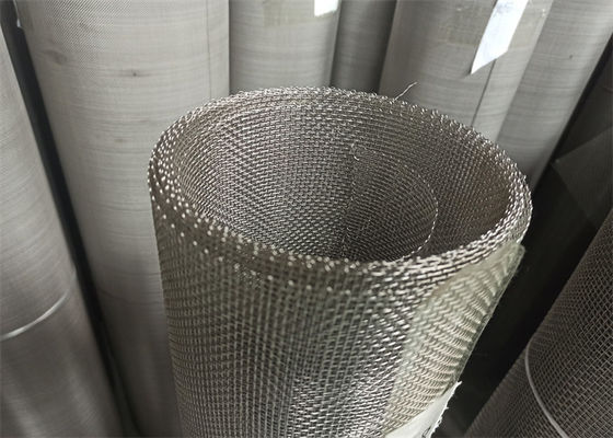 Stainless Steel 304 Square Woven Wire Mesh For Window Screen