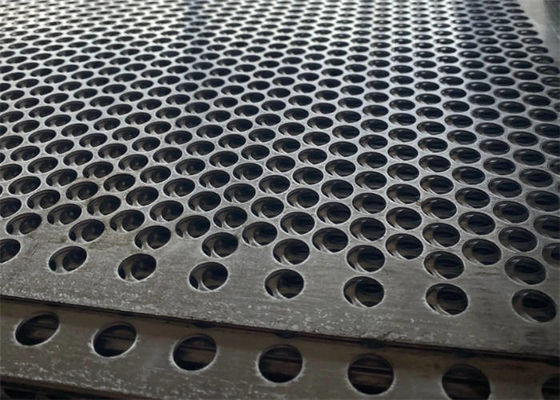 Custom Perforated Aluminum Sheet ,  Decorative Perforated Sheet Metal For Wall Panels