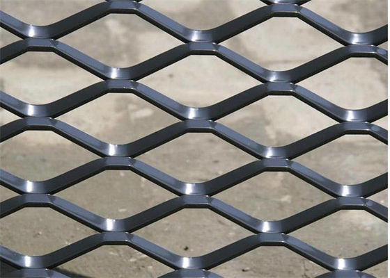 ποιότητας  Mild Steel Expanded Metal Hexagonal Easy Install For Scaffolding εργοστάσιο
