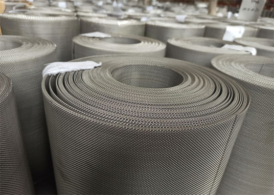 Stainless Steel 304 Square Woven Wire Mesh For Window Screen