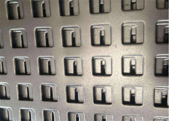 Hexagonal Hole Stainless Steel Perforated Sheet Metal For Construction