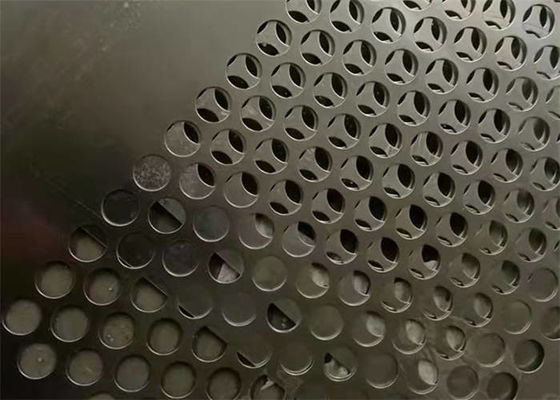 Hexagonal Hole Stainless Steel Perforated Sheet Metal For Construction