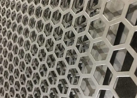 Square Hole Galvanized Perforated Metal Sheet For Audio Speaker Grilles