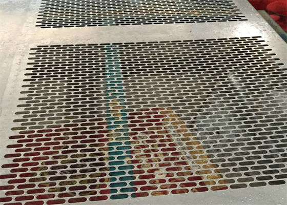 Custom Perforated Aluminum Sheet ,  Decorative Perforated Sheet Metal For Wall Panels