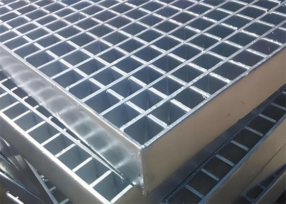 Press Locked Steel Grating , Serrated Surface Bar Grating Manufacturers