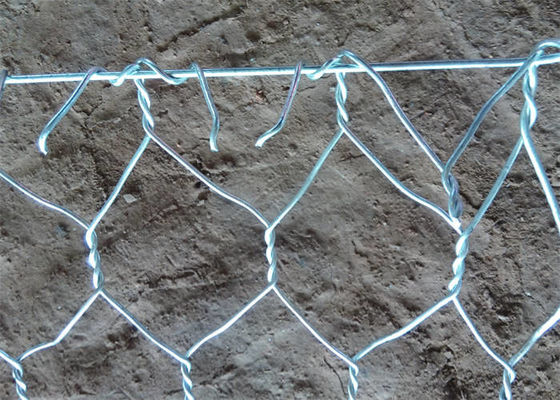 80 mm x 100 mm Gabions με δίχτυ διαφάνειας για έργα διαχείρισης της παραθαλάσσιας διάβρωσης