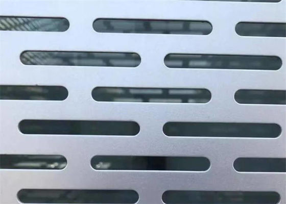 Ζυγισμένο διάτρητο φύλλο μετάλλου με τρύπα για φίλτρα / εξαερισμούς